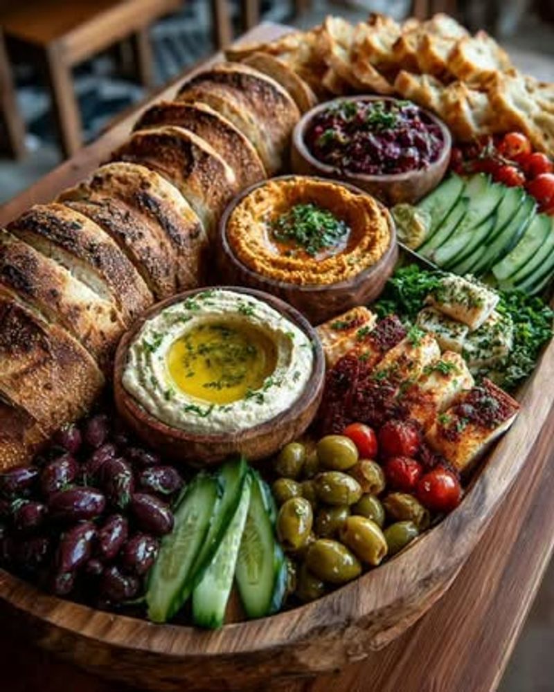 Mezze Platter Extravaganza