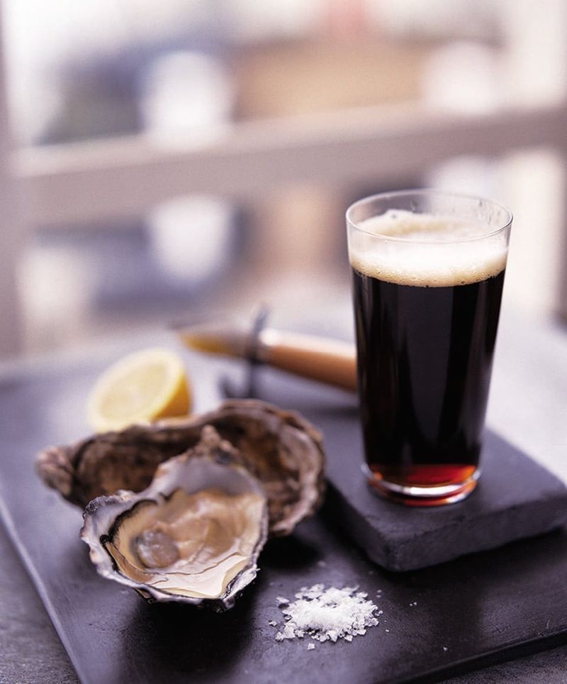 Oyster and Guinness Soup