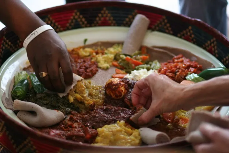 Injera with Stew