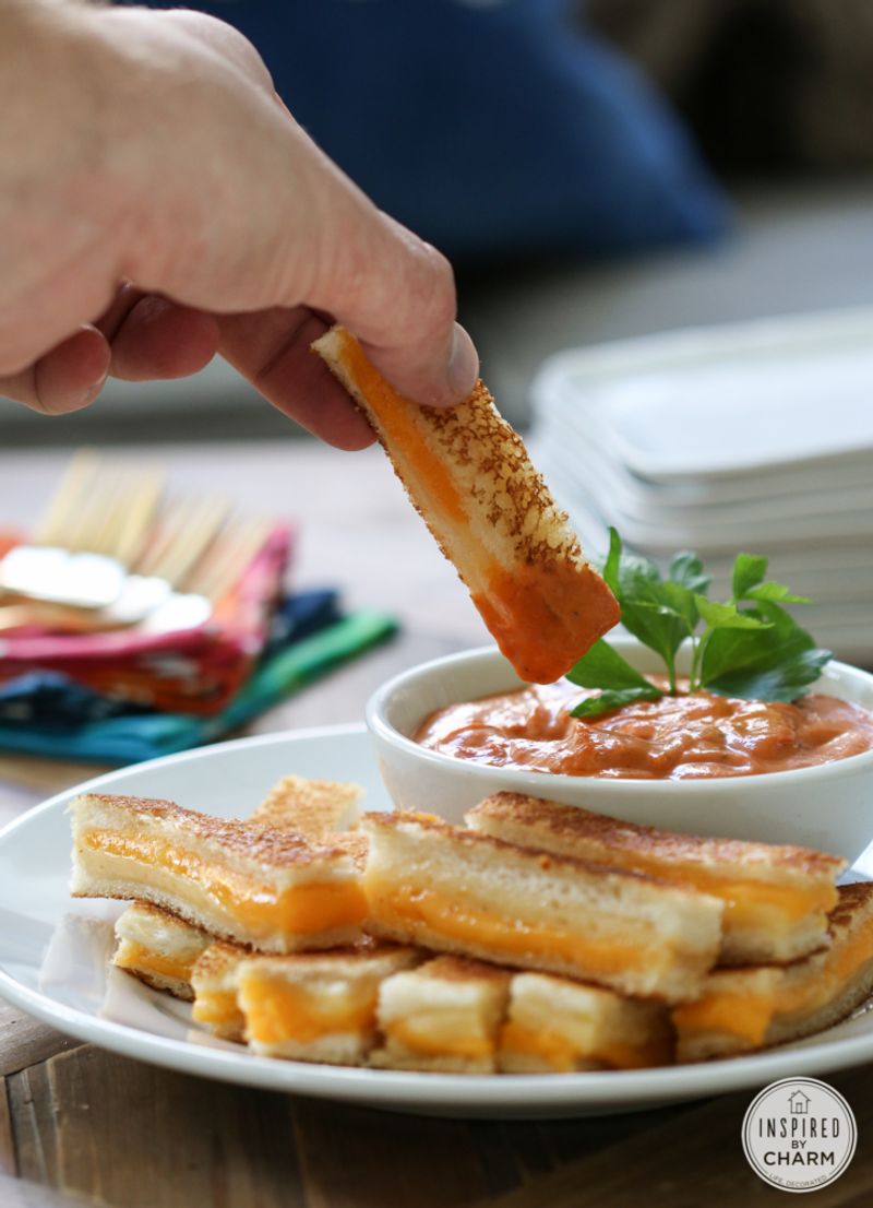 Mini Grilled Cheese Sandwiches