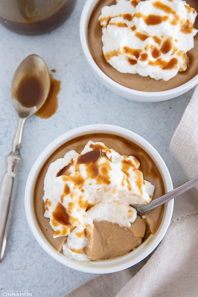 Oat Milk Caramel Pudding