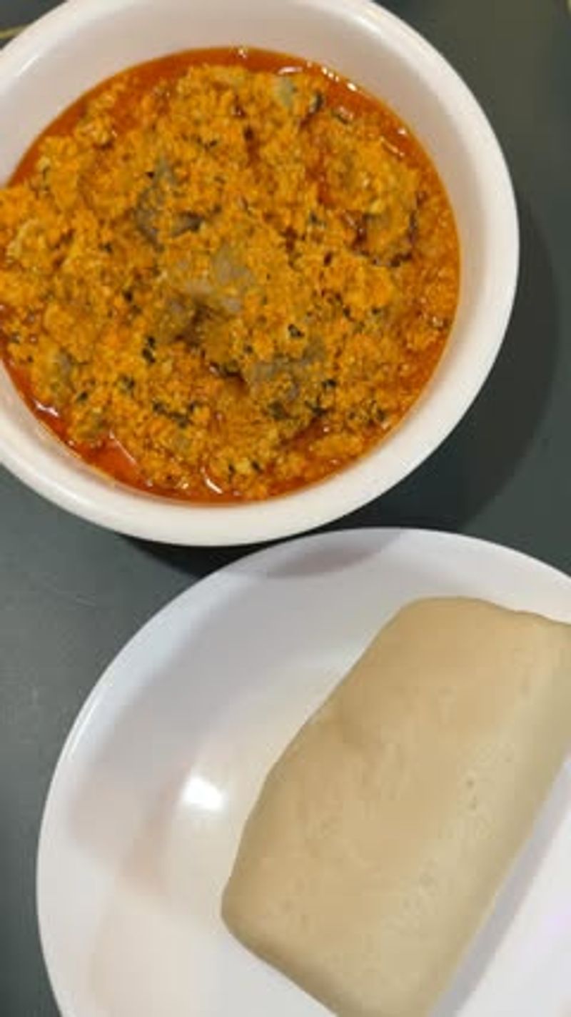 Fufu and Egusi Soup - Benin