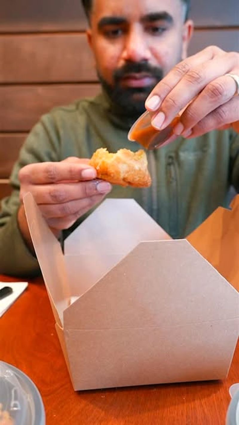Everything Bagel Seasoned Nuggets with Chai Tea