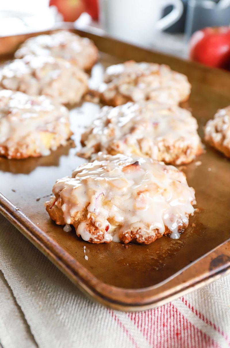Baked Apple Fritters (Not Fried!)