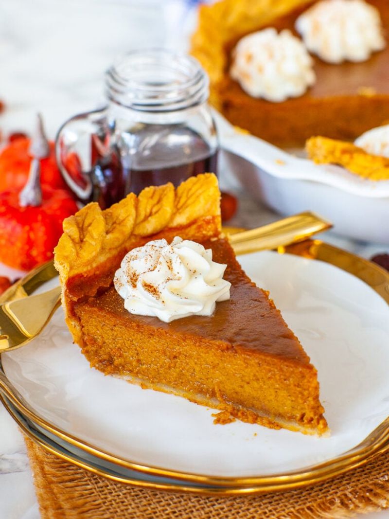 Maple Pumpkin Pie