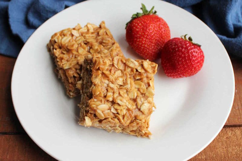 Maple Oatmeal Bars