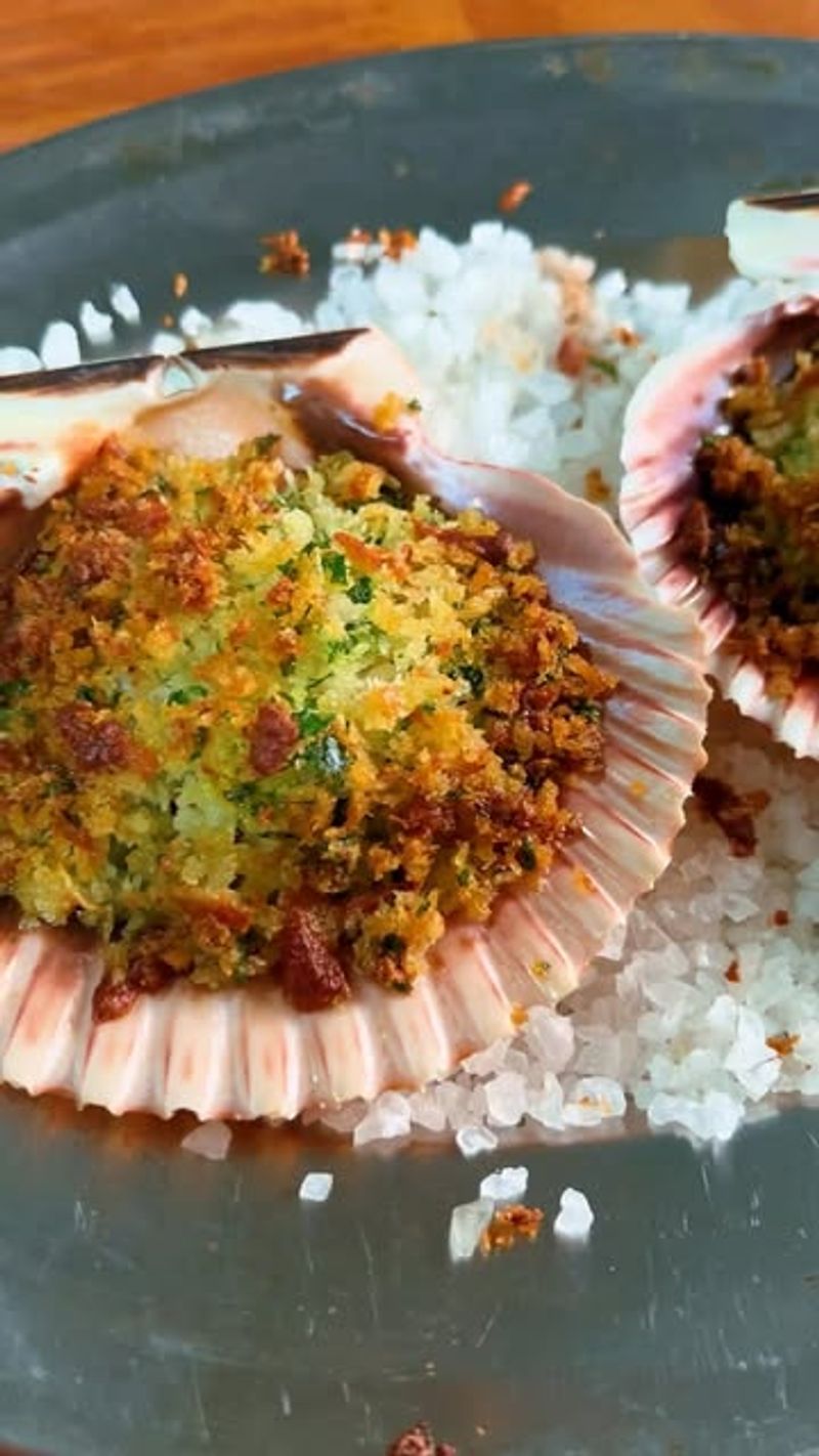 Vieiras Gratinadas