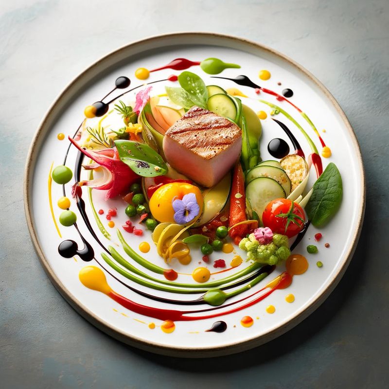 Incorporate Contrasting Colors on the Plate