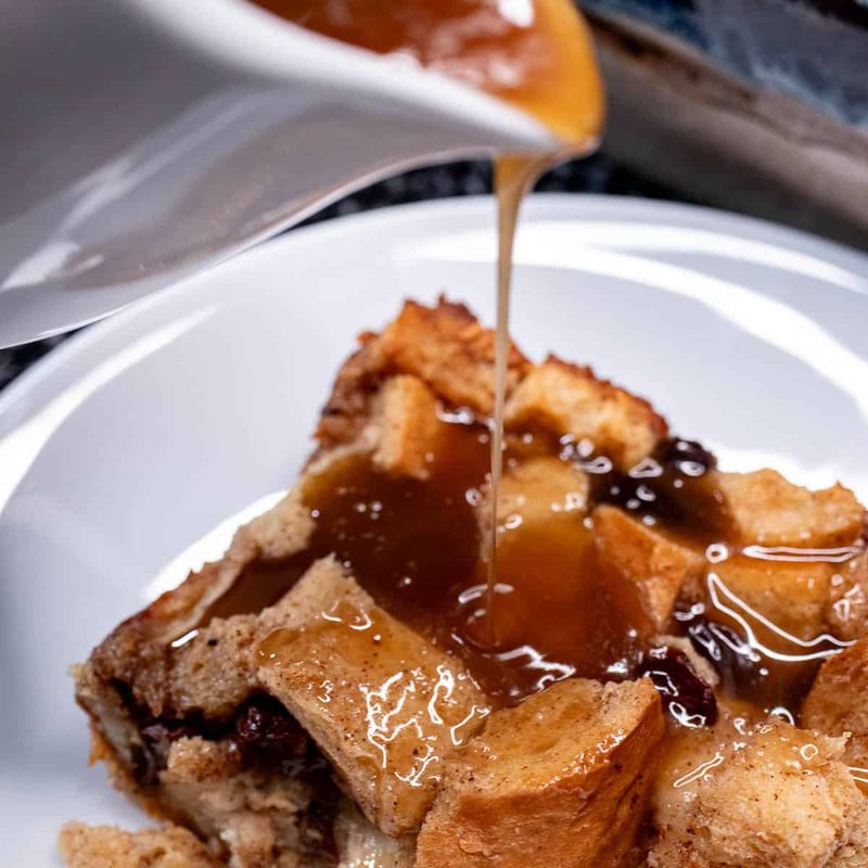 Bread Pudding with Bourbon Sauce