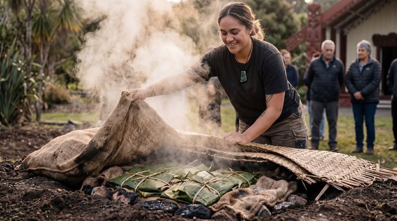 New Zealand's Hangi Earth Oven Tradition