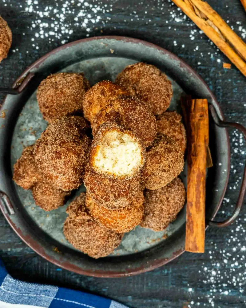 Cinnamon Sugar Donut Holes