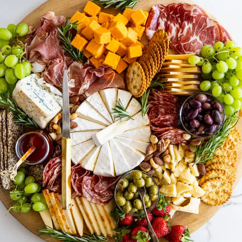 Charcuterie and Cheese Board