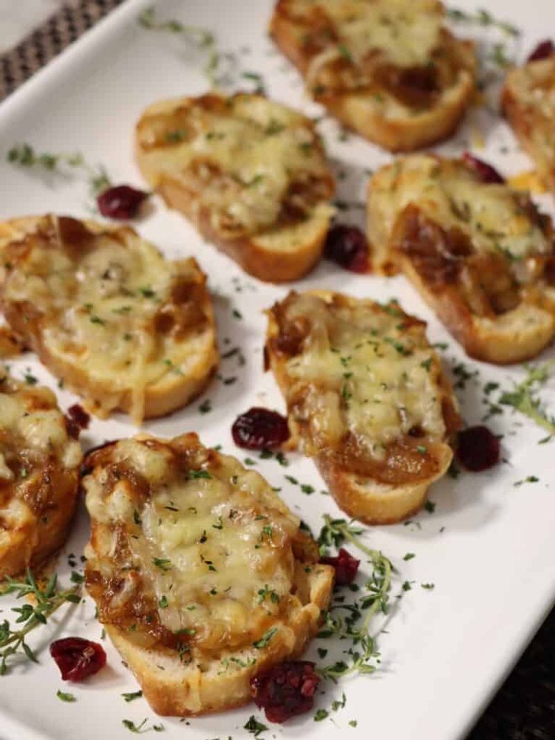 French Onion Soup Bites