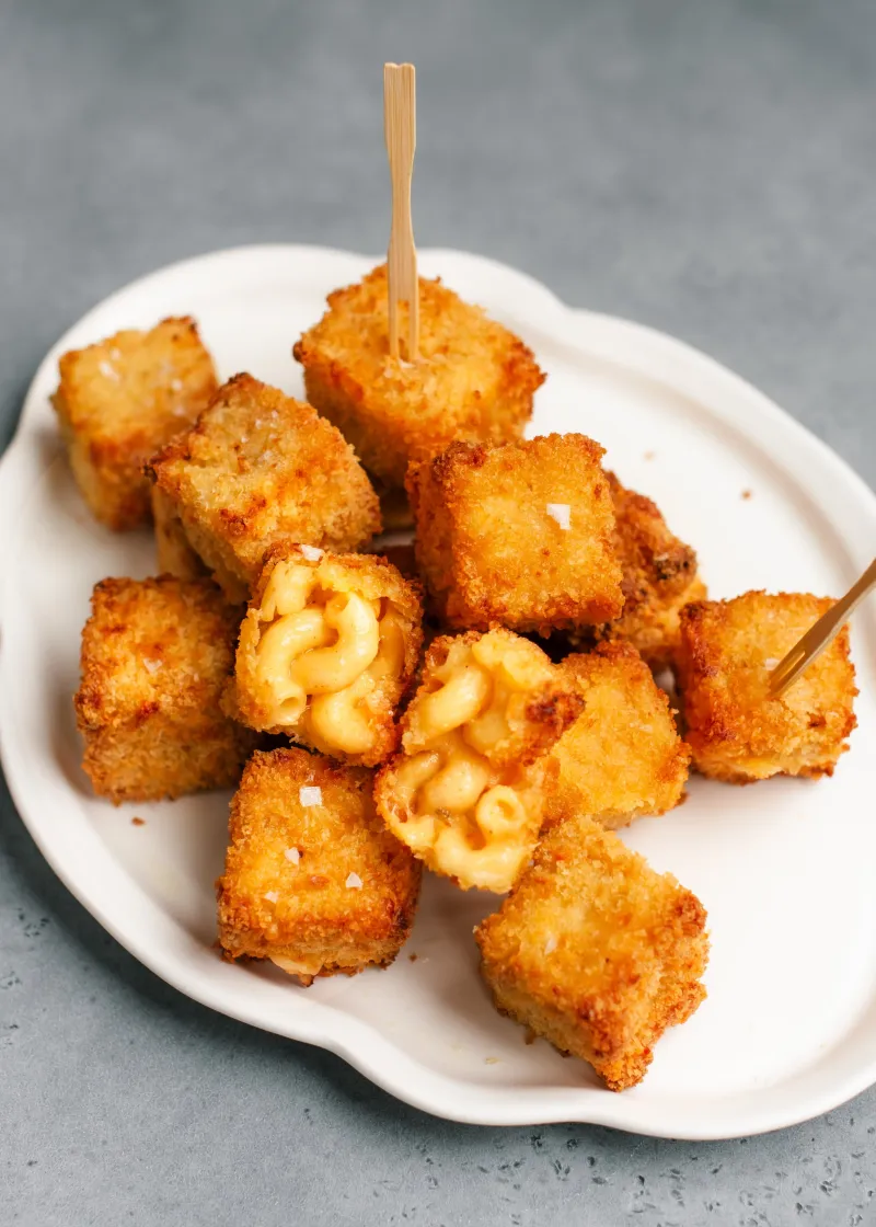 Air-Fried Mac and Cheese Bites