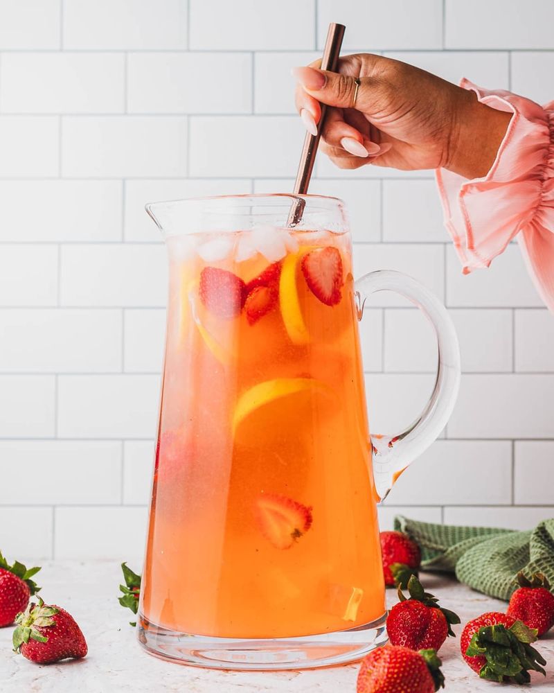 Strawberry Lemonade Punch