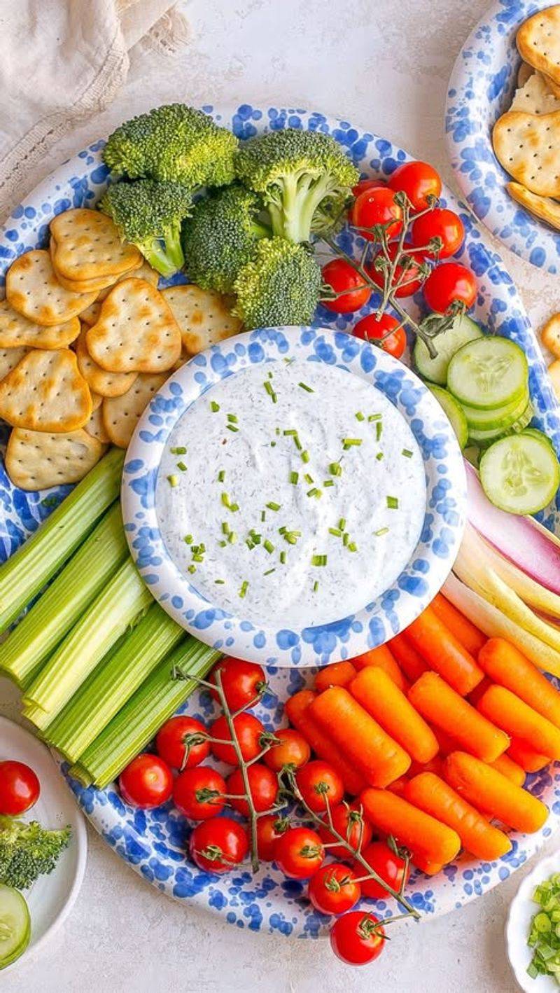 Veggie Tray with Ranch Dip