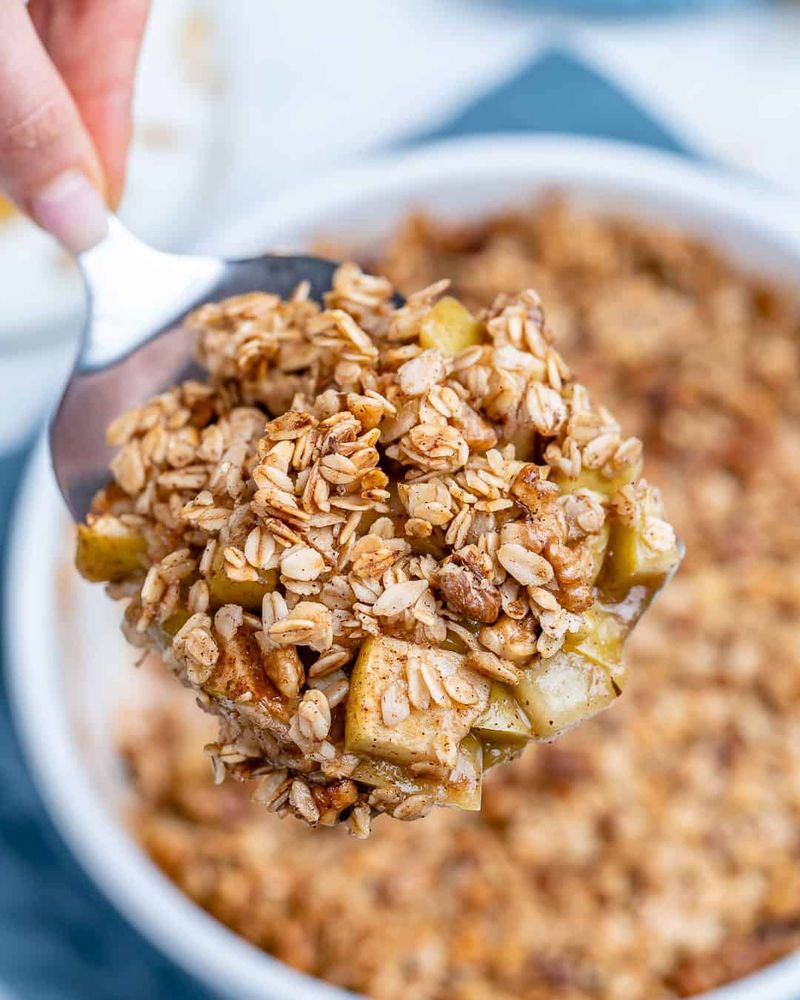 Apple and Oat Crumble
