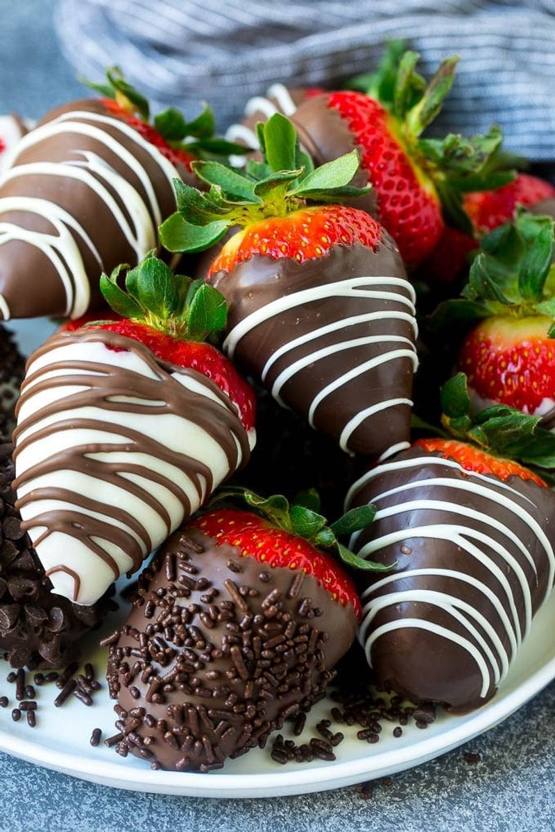 Chocolate-Dipped Strawberries