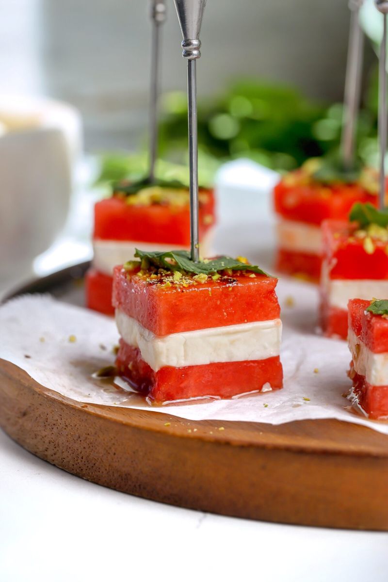 Watermelon and Feta Bites