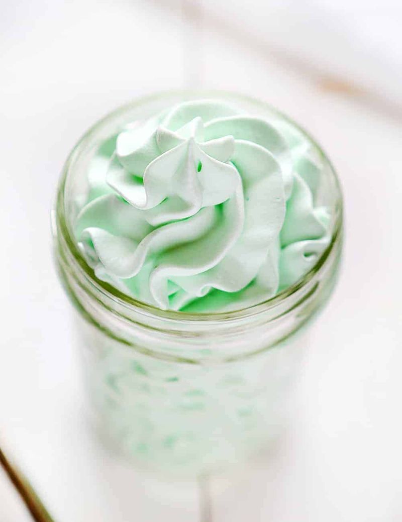 Mint-Infused Whipped Cream