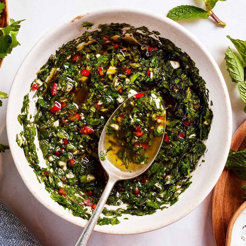 Mint Chimichurri Sauce