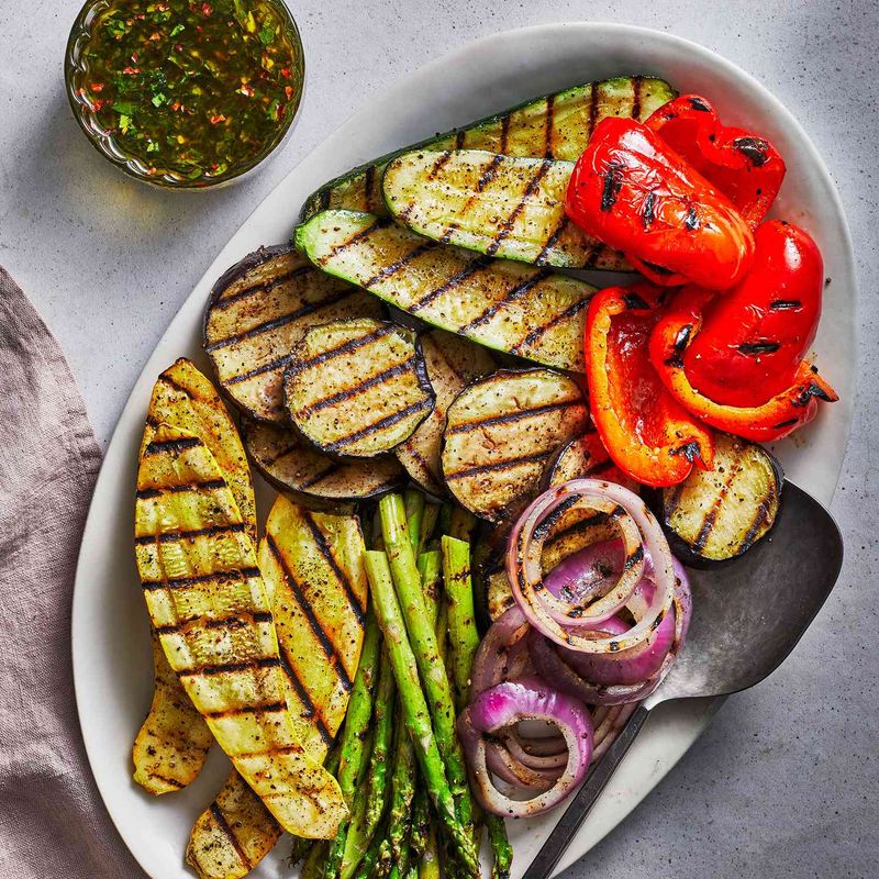 Herb-Marinated Grilled Vegetables