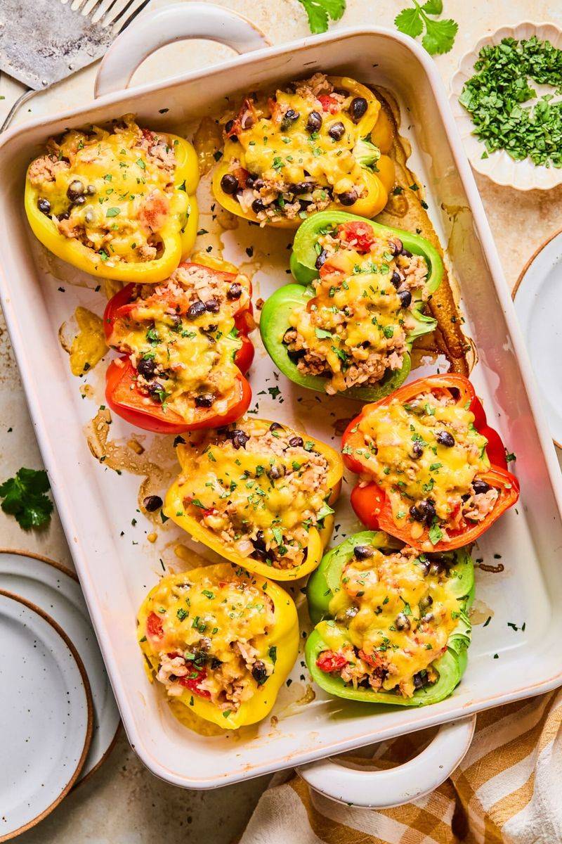 Stuff It Into Bell Peppers