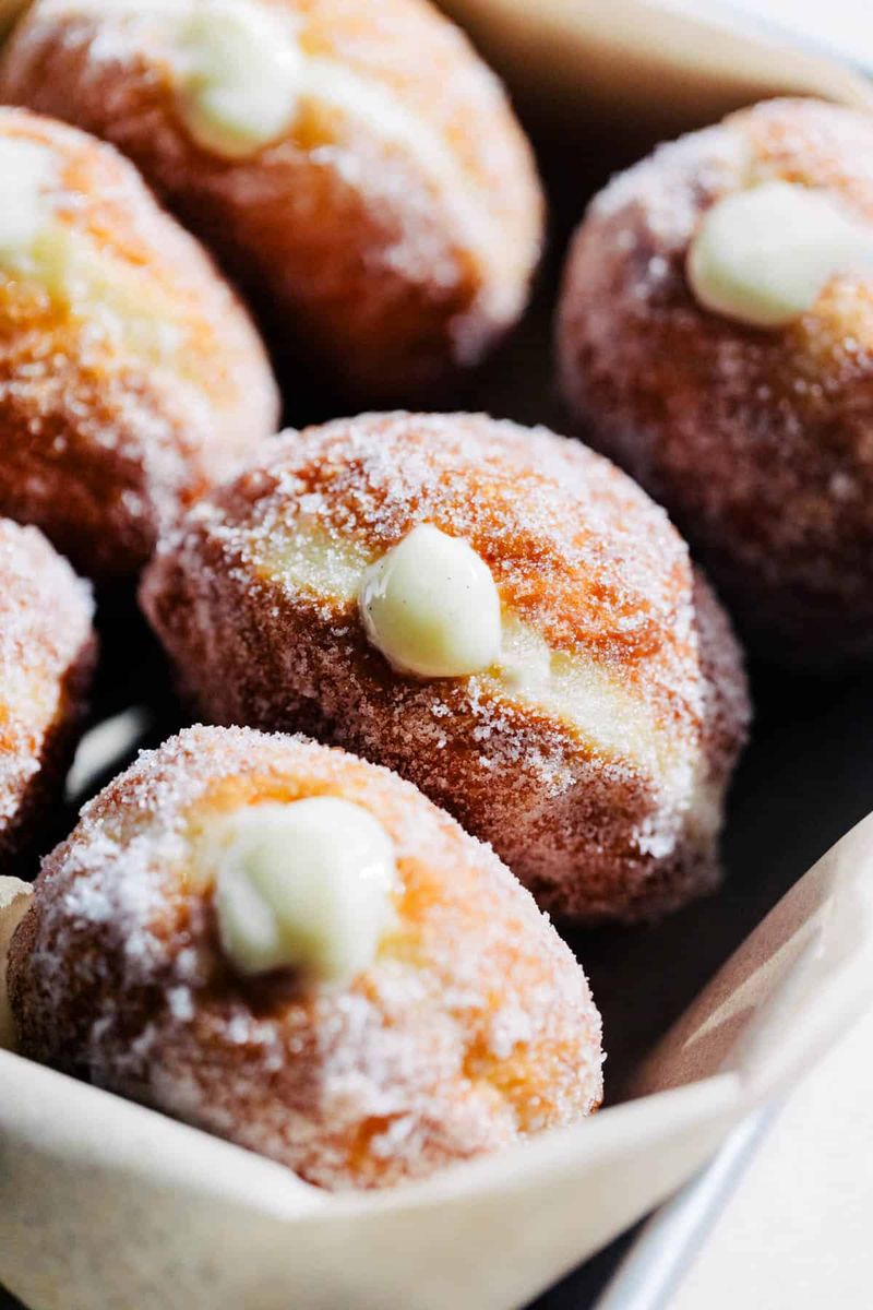 Cream-Filled Donuts