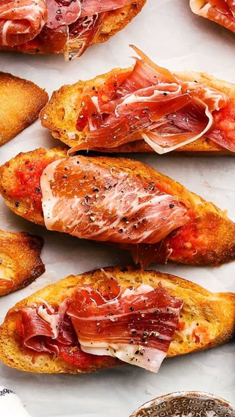 Barcelona, Spain - The Pa amb Tomaquet Egg Sandwich