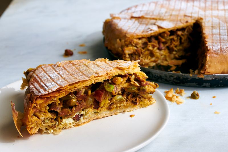 Bastilla (Moroccan Chicken Pie)