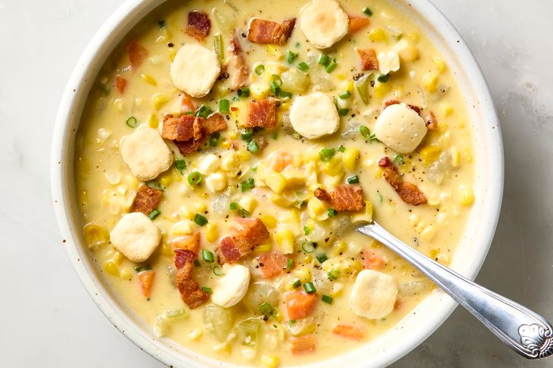 Creamy Corn and Potato Chowder Stew