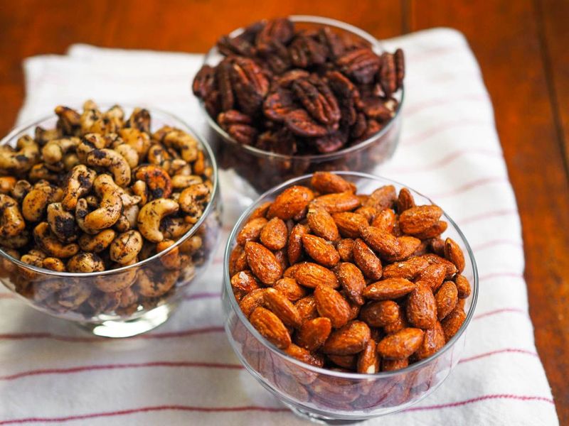 Moroccan Spiced Roasted Almonds