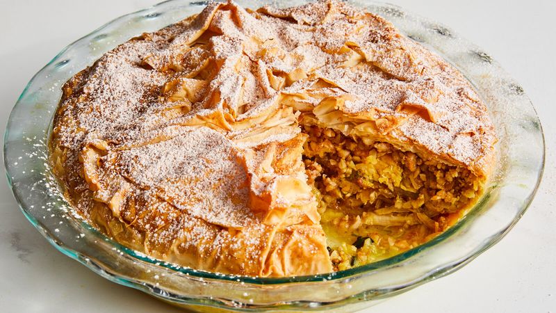 Chicken Bastilla with Almond and Cinnamon