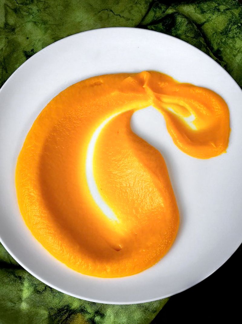 Carrot Puree with Brown Butter