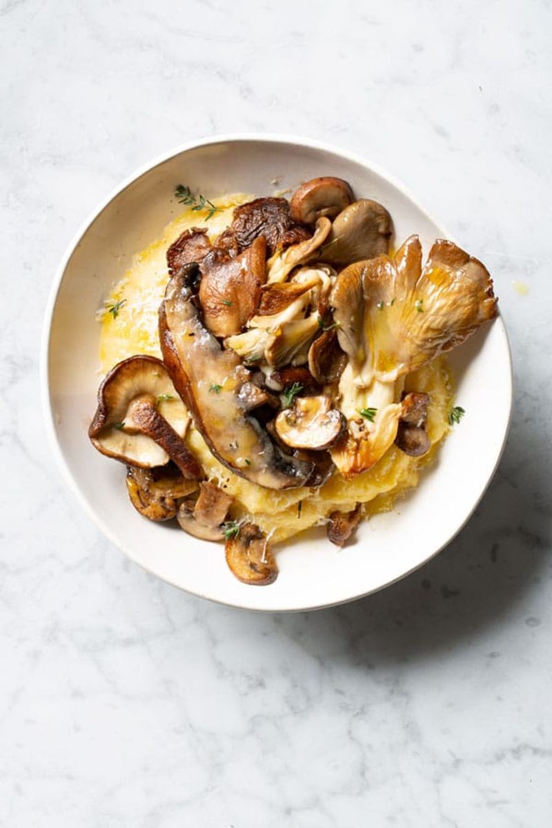 Italian Polenta e Funghi