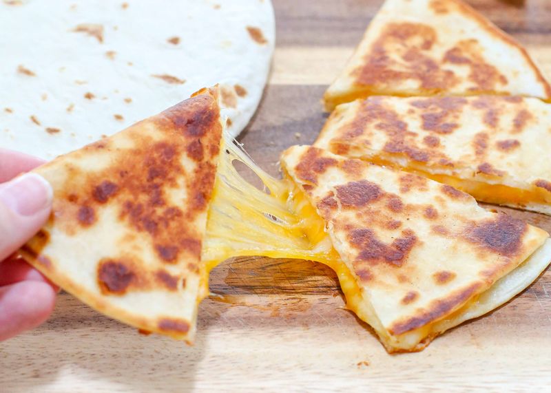 Cheese Quesadilla Chips