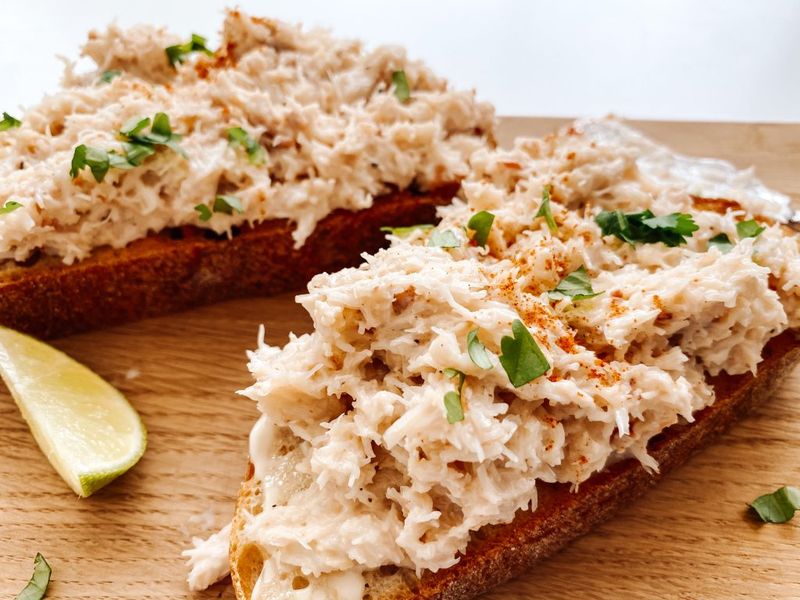 Dressed Crab on Toast