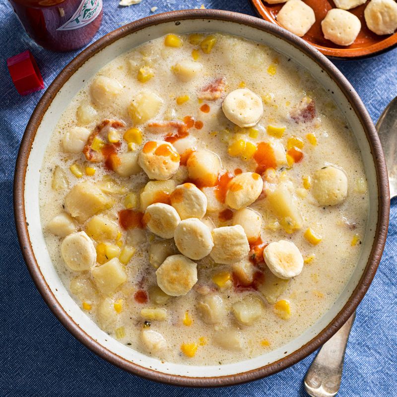 Scallop and Corn Chowder