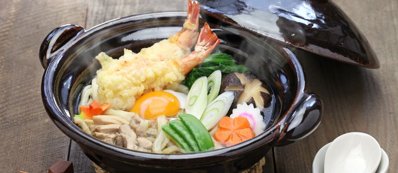 Japanese Nabeyaki Udon (Hot Pot Udon)