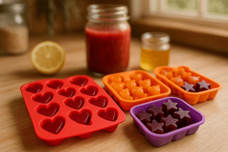 Homemade Fruit Gummies