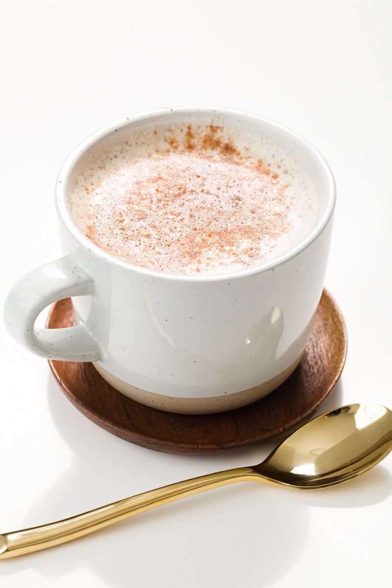 Warm Milk with Honey and Cinnamon