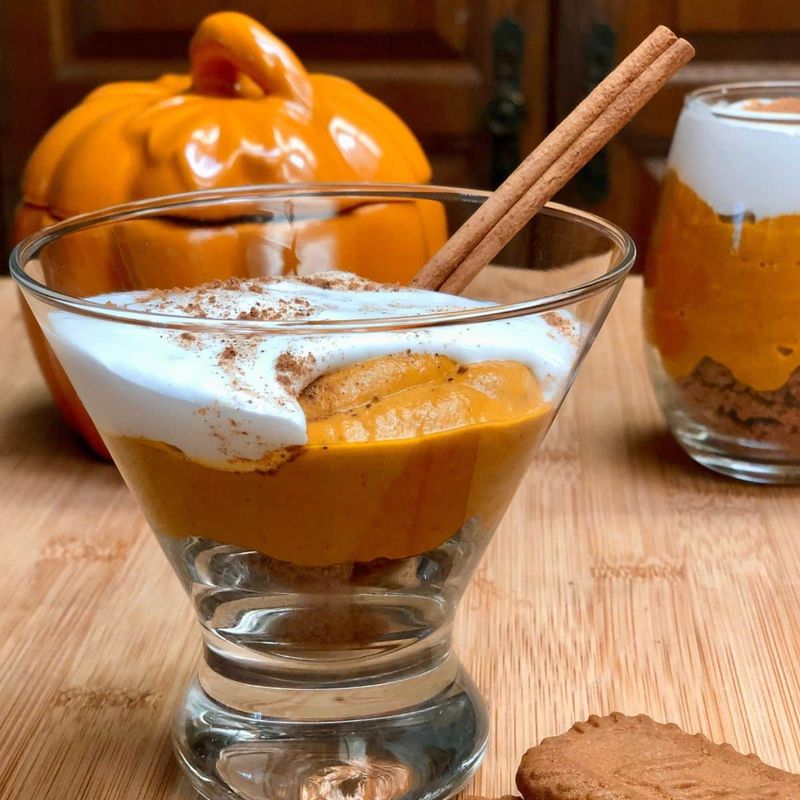 Pumpkin Spice Cashew Cream Pudding