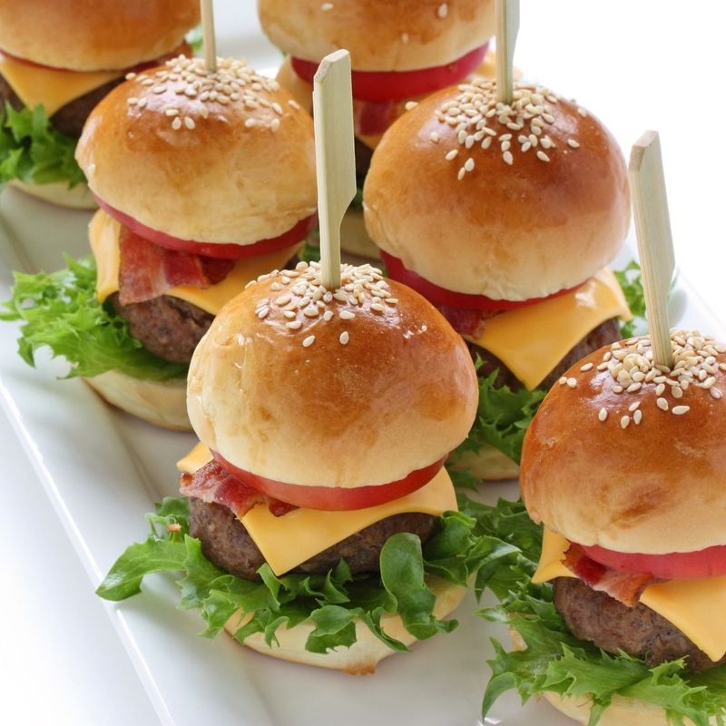 Mini Beef and Veggie Sliders
