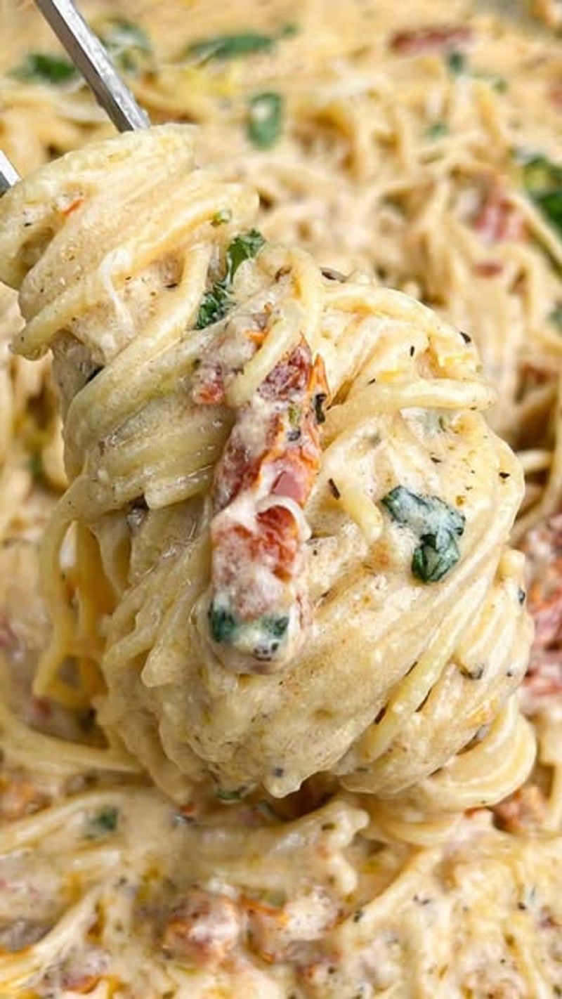 Creamy Tuscan Garlic Pasta