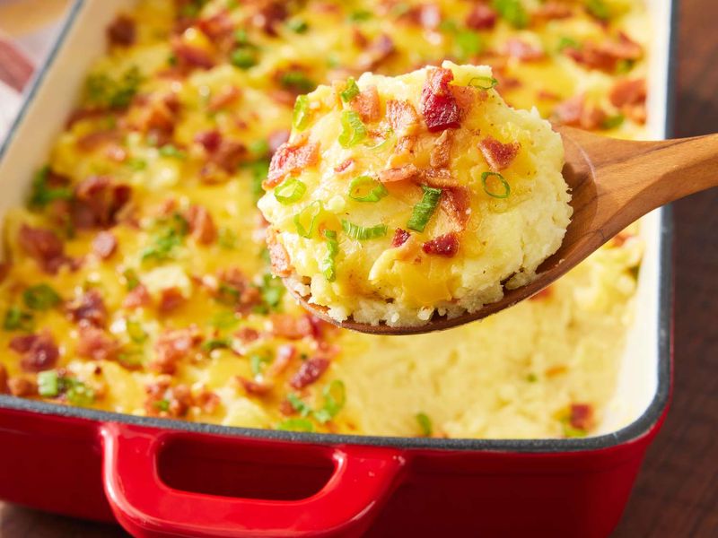 Loaded Baked Potato Soup Casserole