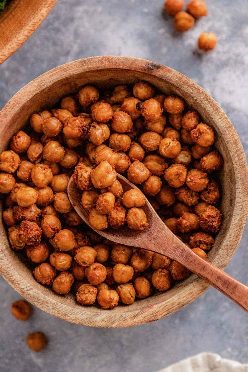 Air-Fried Chickpeas