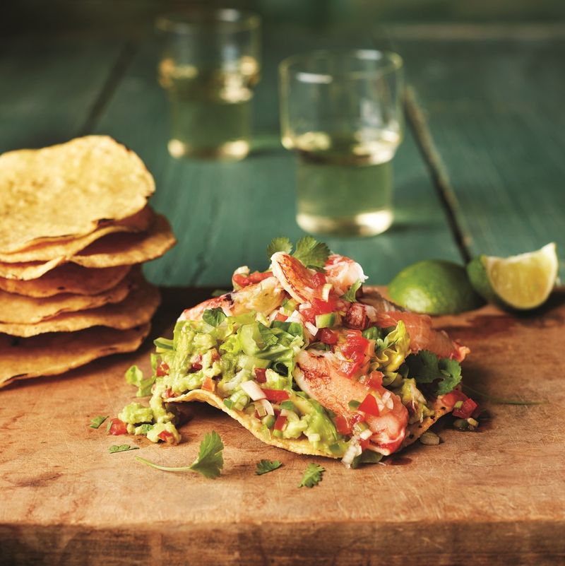 Crab and Avocado Tostadas