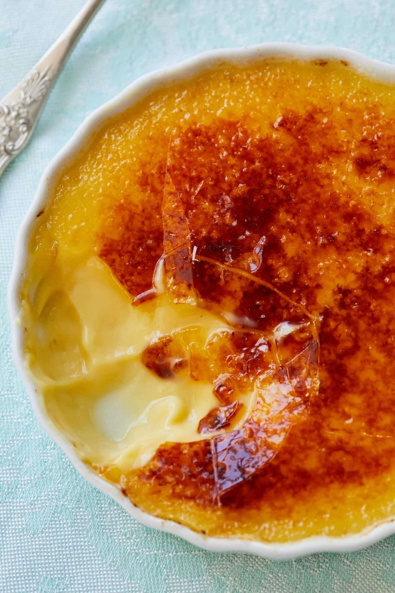 Passion Fruit Creme Brulee