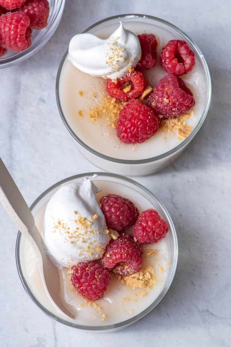 Almond Milk Vanilla Pudding