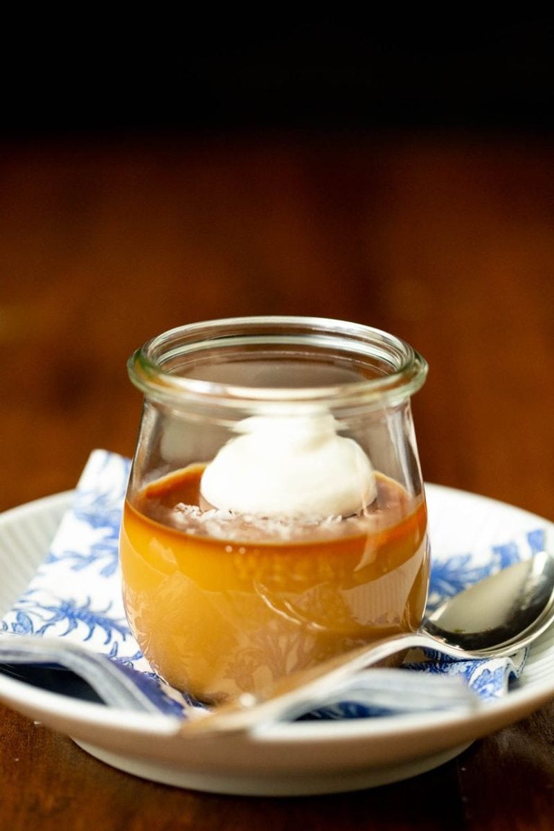Passion Fruit Butterscotch Pudding